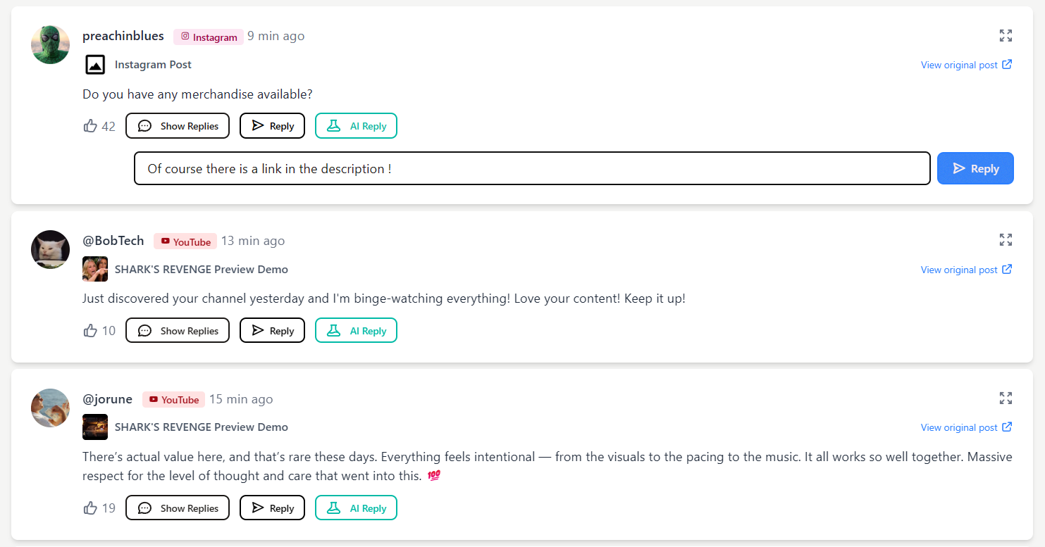 ZenReply - Répondre aux commentaires avec l'IA